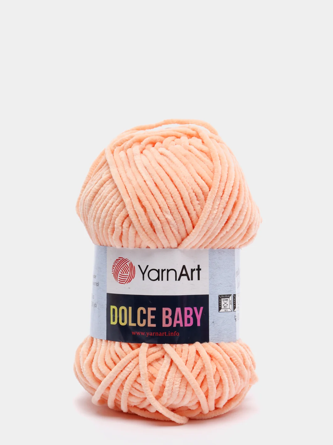 Манго плюшевая пряжа YarnArt Dolce Baby (ЯрнАрт Дольче Бэби)