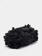 Черный пряжа Alize Puffy (Ализе Пуффи)