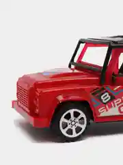 Красный игрушка машинка "Джип" инерционная