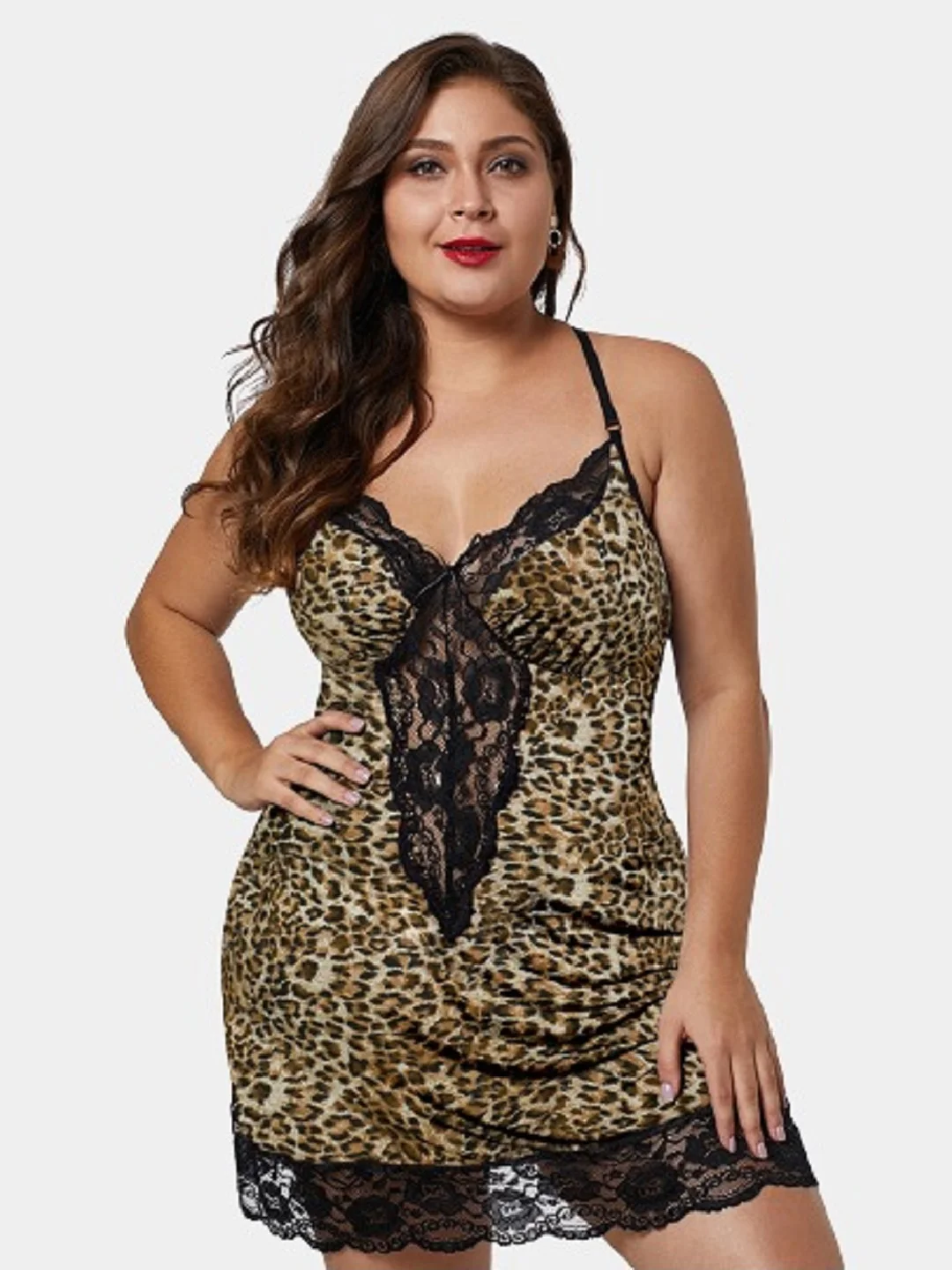 Манго пеньюар со стрингами, большие размеры Plus Size 46-48-50-52-54-56, разные цвета