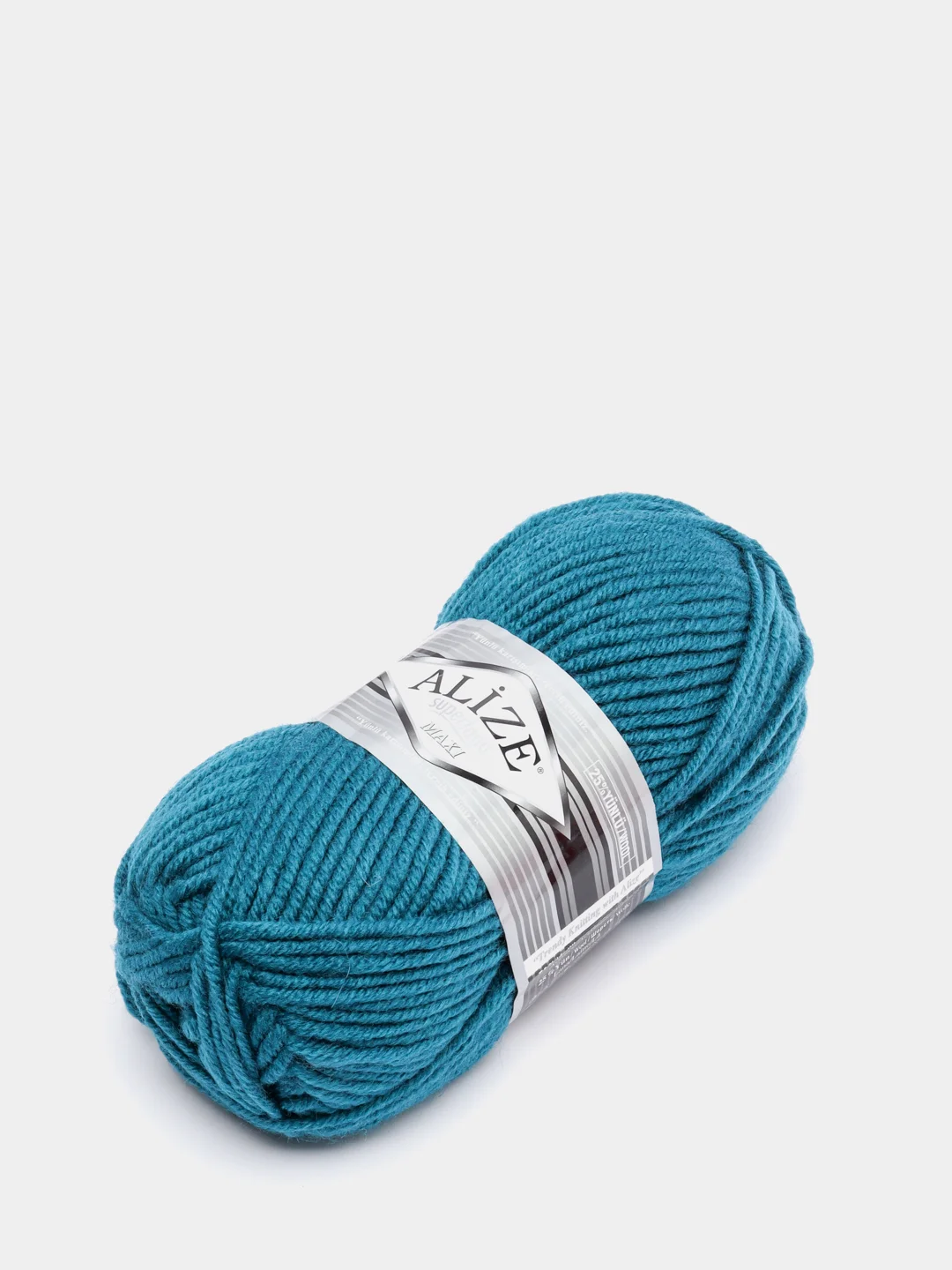 Бирюзовый пряжа Alize Superlana Maxi (Ализе Суперлана МАКСИ)
