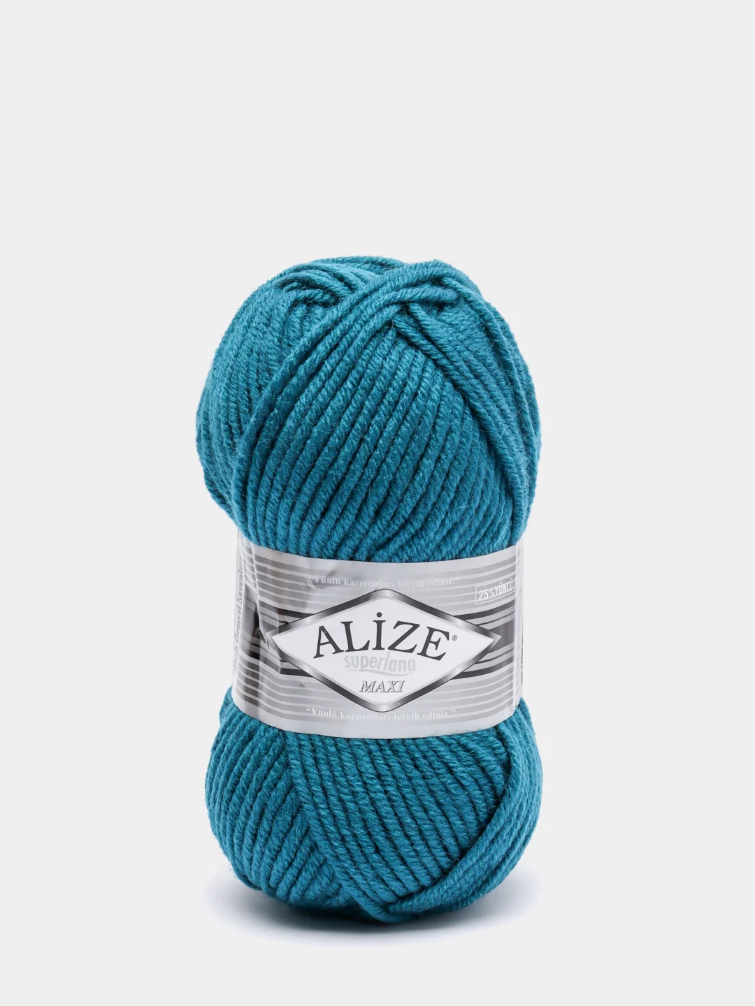 Бирюзовый пряжа Alize Superlana Maxi (Ализе Суперлана МАКСИ)