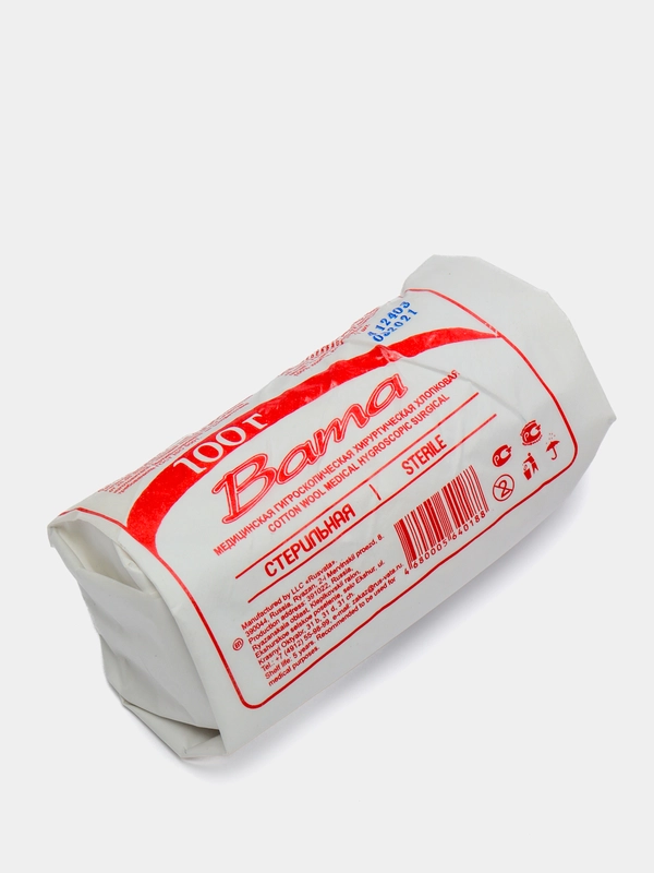 Вата стерильная, 100 г