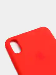 Красный чехол для iPhone, кремовые цвета, мягкий внутри