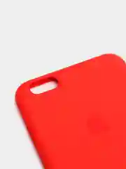 Красный чехол для iPhone, кремовые цвета, мягкий внутри