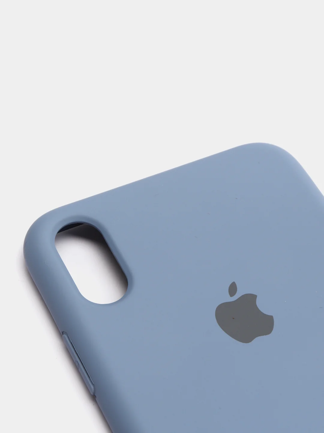 Синий меланж чехол для iPhone, кремовые цвета, мягкий внутри