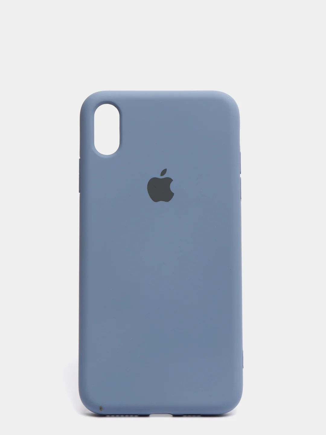 Синий меланж чехол для iPhone, кремовые цвета, мягкий внутри