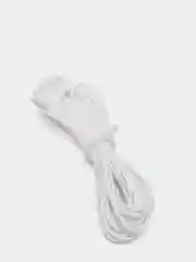 Белый вощеный шнур 1 мм