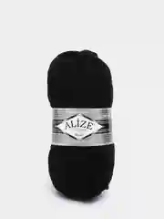Черный пряжа Alize Superlana Maxi (Ализе Суперлана МАКСИ)