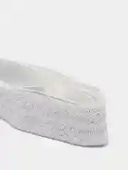 Серебряный косая бейка, эластичная