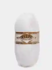 Белый пряжа Alize Angora Gold (Ализе Ангора Голд)