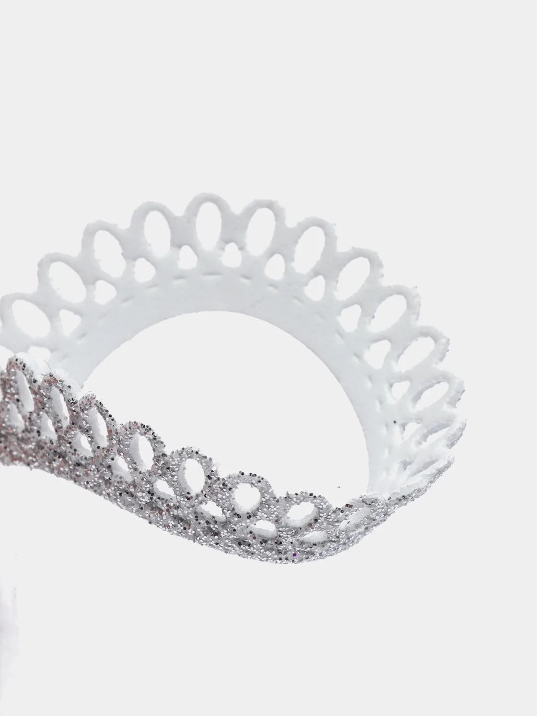 Серебряный рамка для декора и скрапбукинга из фоамирана