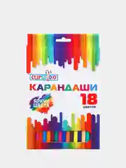 Карандаши цветные ClipStudio, шестигранные, заточенные