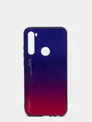 Темно-синий градиентный чехол из закалённого стекла для Xiaomi Redmi 7A,8A,6A,8,Note 8,7,8T,10,K20,9T
