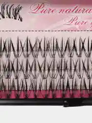 Накладные ресницы пучки для наращивания Pure Natural Style для визажистов и макияжа