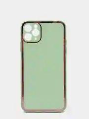 Салатовый наладка имитация стекла с защитой камеры для IPhone 11 Pro Max