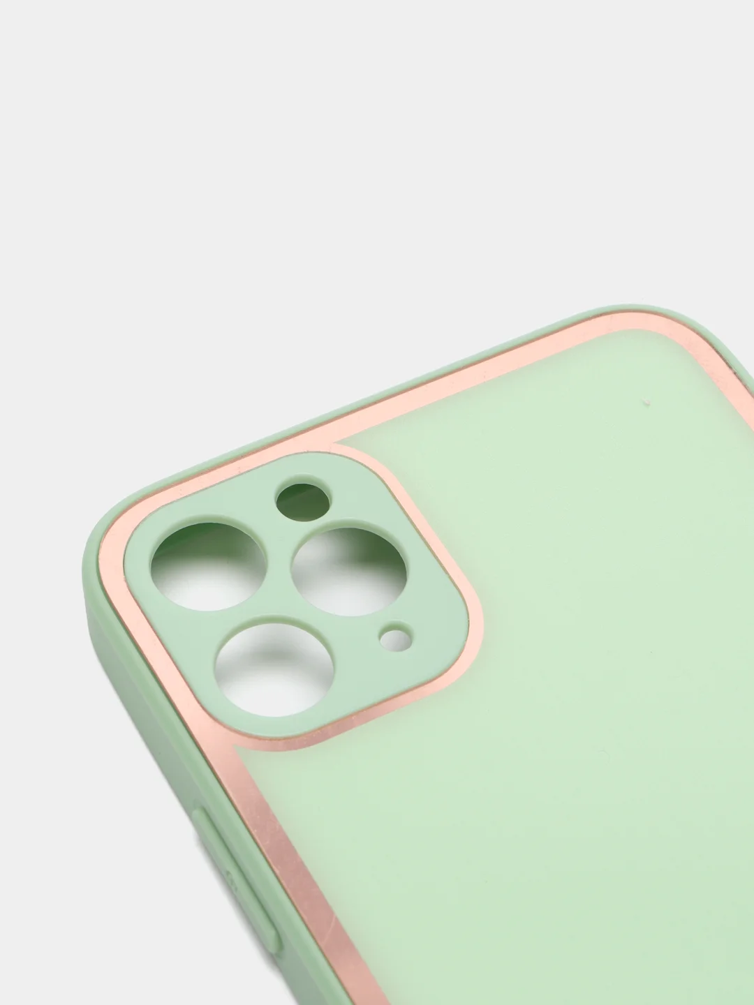 Розовый наладка имитация стекла с защитой камеры для IPhone 11 Pro Max