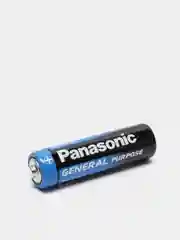 Батарейка солевая элементы питания Panasonic Gen.Purpose пальчик R6/AA и мизинчик R03/AAA