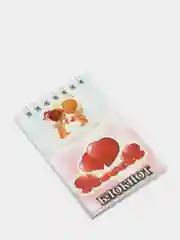 Розовый блокнот "Сердца" (8 Блокнотов)