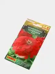 Семена цветов Цинния изящная "Сенсация алая"