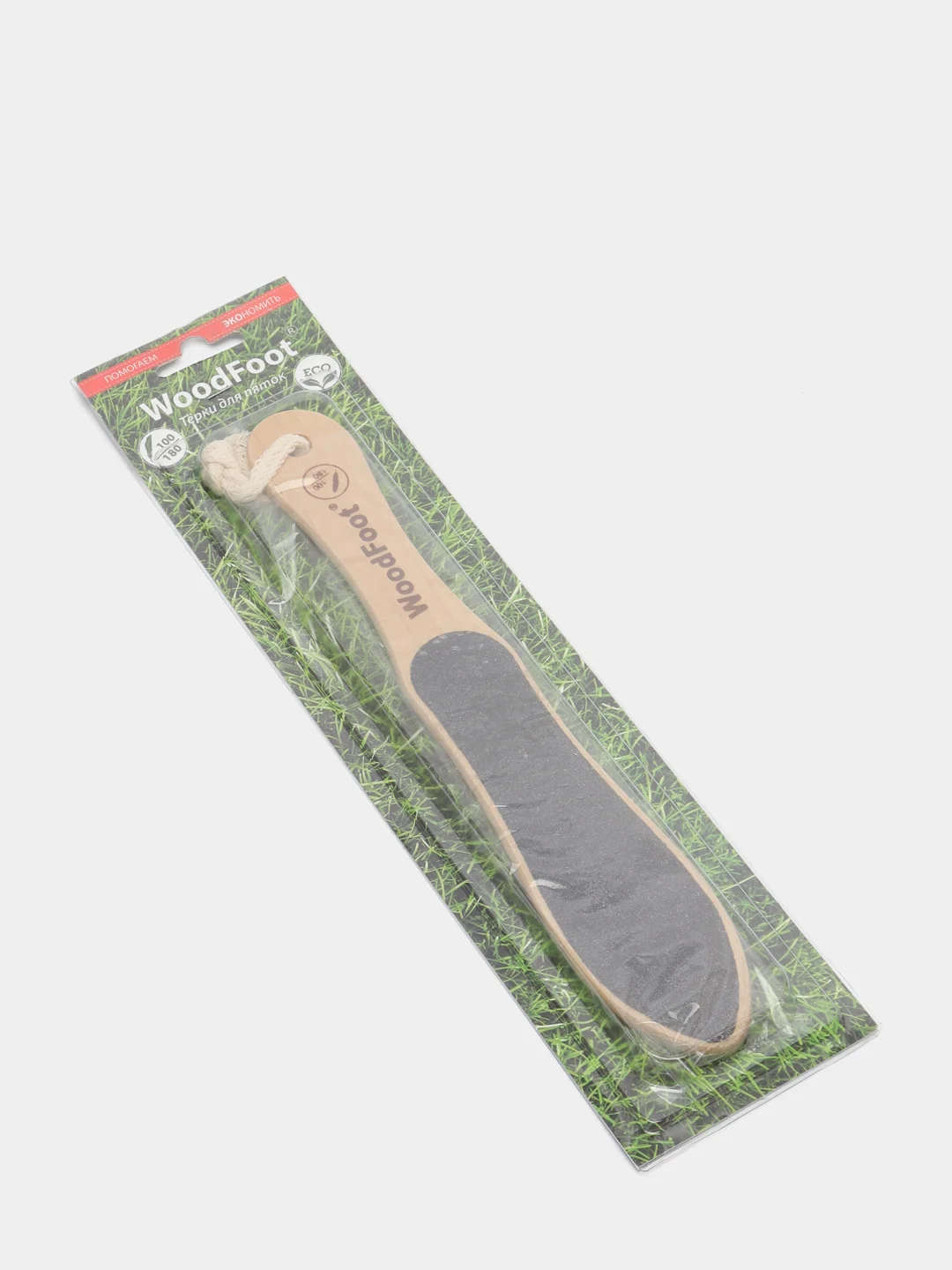 Пилка педикюрная WoodFoot BER-100/180-1