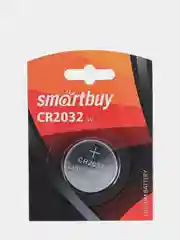 Батарейка CR2032, литиевый элемент питания Smartbuy, таблетка 2032