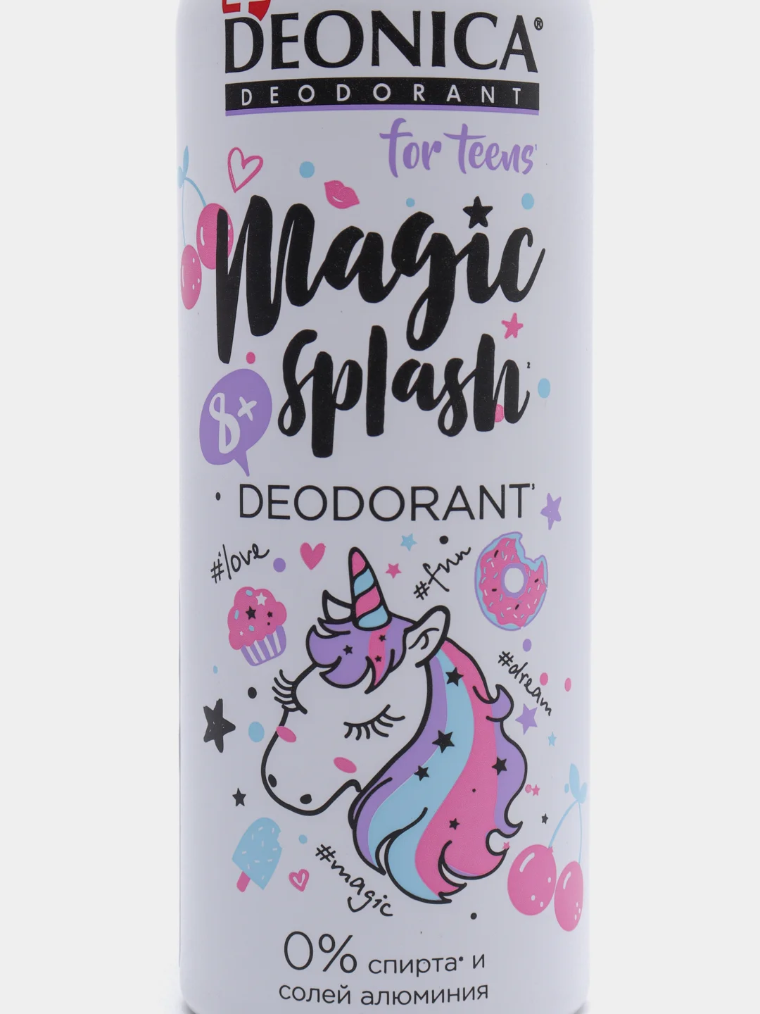Дезодорант-спрей DEONICA FOR TEENS Magic Splash для детей и подростков, 125 мл
