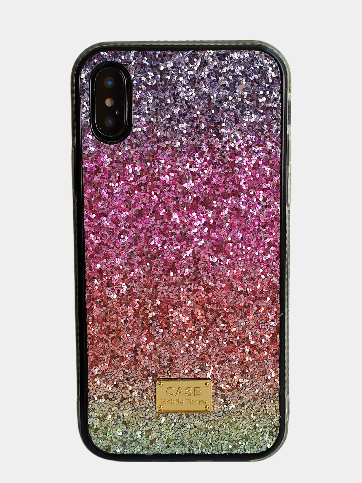 Вишнёвый чехол с блестками с рисунком для iPhone 7, 8, 7+, 8 plus, x, xs max, 11 pro max, 11 pro