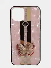 Бежевый чехол с блестками с рисунком для iPhone 7, 8, 7+, 8 plus, x, xs max, 11 pro max, 11 pro