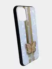Желтый чехол с блестками с рисунком для iPhone 7, 8, 7+, 8 plus, x, xs max, 11 pro max, 11 pro