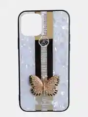 Желтый чехол с блестками с рисунком для iPhone 7, 8, 7+, 8 plus, x, xs max, 11 pro max, 11 pro