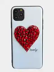 Аметистовый чехол с блестками с рисунком для iPhone 7, 8, 7+, 8 plus, x, xs max, 11 pro max, 11 pro