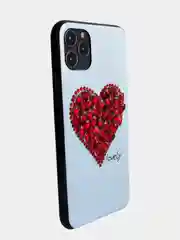 Аметистовый чехол с блестками с рисунком для iPhone 7, 8, 7+, 8 plus, x, xs max, 11 pro max, 11 pro