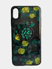 Бронзовый чехол с блестками с рисунком для iPhone 7, 8, 7+, 8 plus, x, xs max, 11 pro max, 11 pro