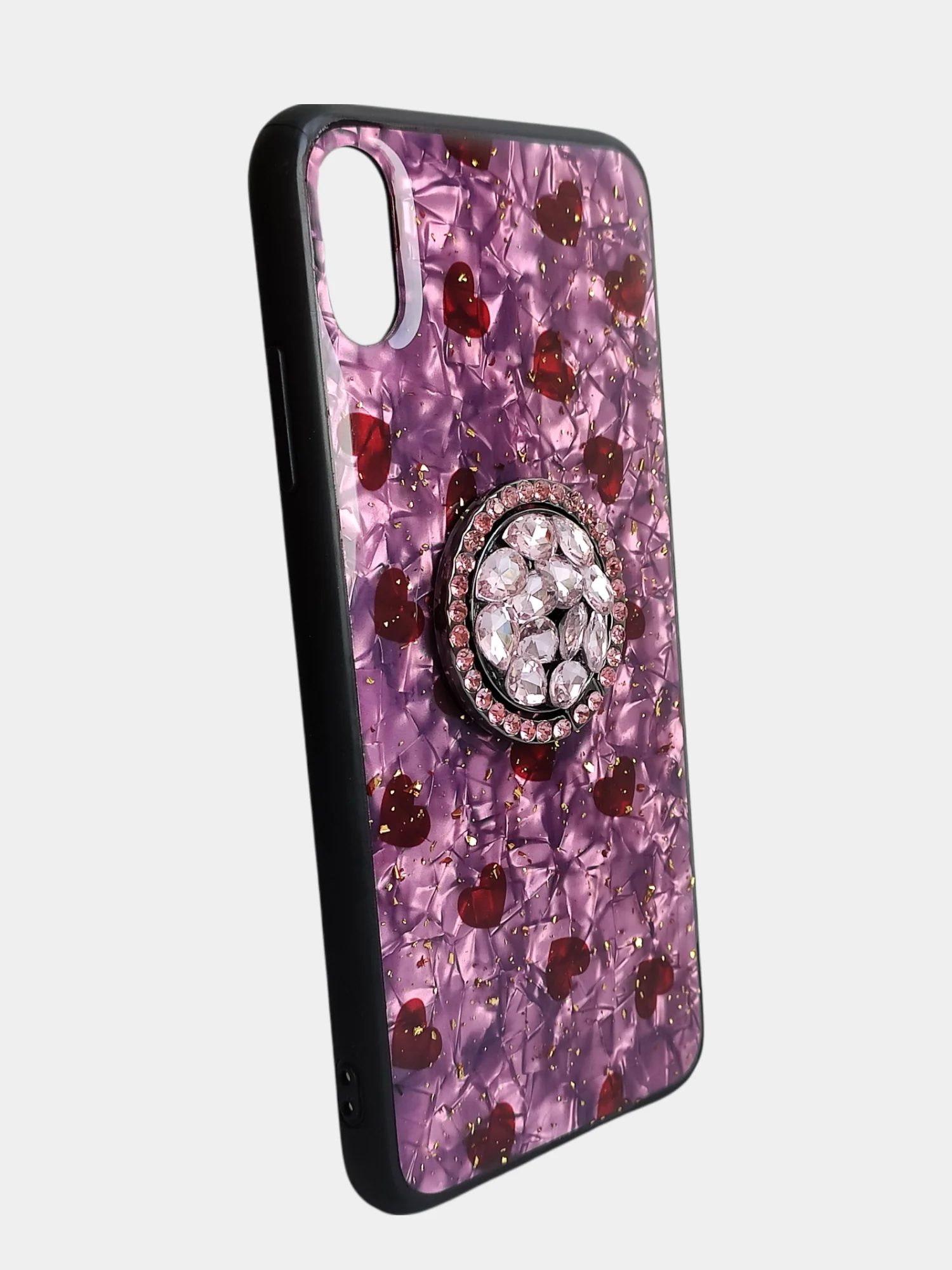 Голубой чехол с блестками с рисунком для iPhone 7, 8, 7+, 8 plus, x, xs max, 11 pro max, 11 pro