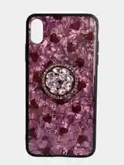 Голубой чехол с блестками с рисунком для iPhone 7, 8, 7+, 8 plus, x, xs max, 11 pro max, 11 pro