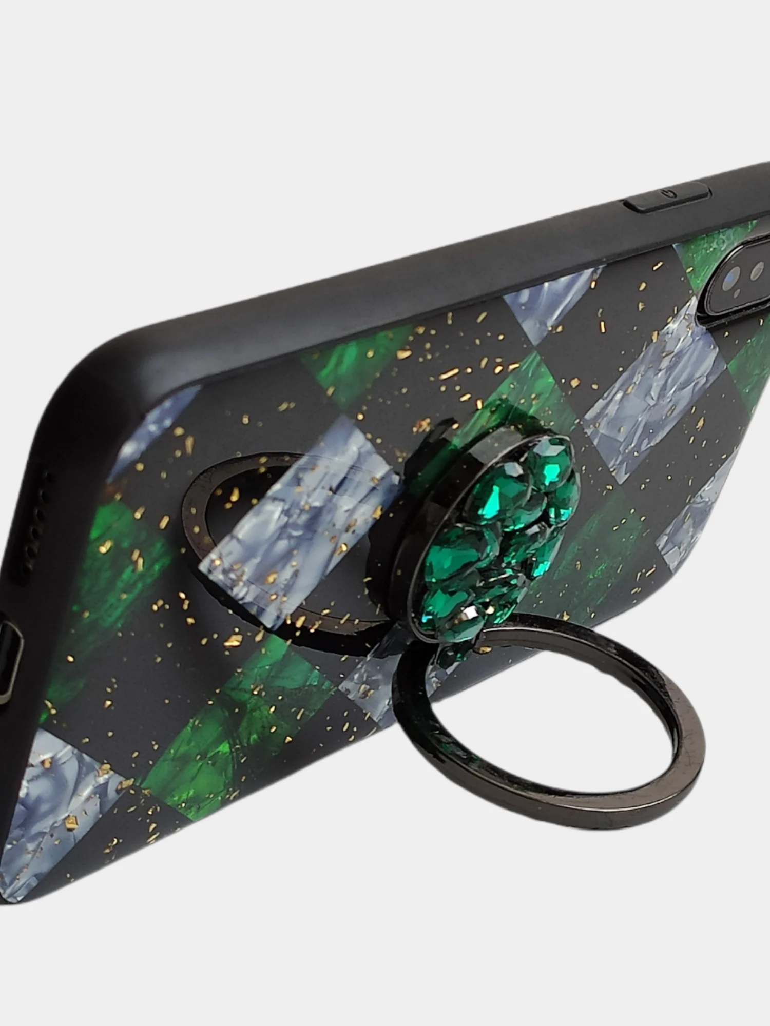 Белый чехол с блестками с рисунком для iPhone 7, 8, 7+, 8 plus, x, xs max, 11 pro max, 11 pro
