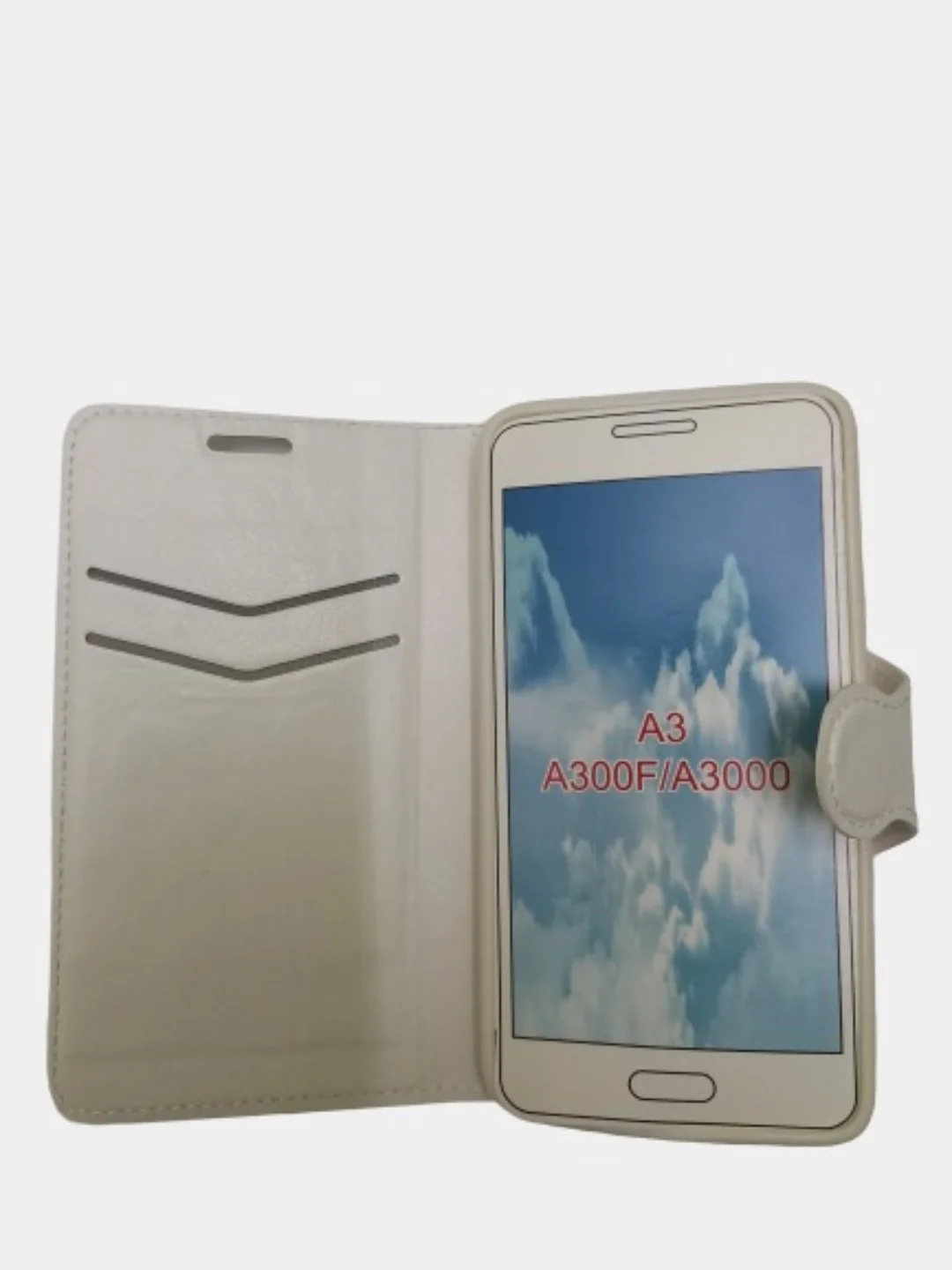 Чехол Red Line Book Type Galaxy A3 (2015), белый