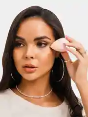 BEAUTY4LIFE Спонжи для макияжа бьютиблендер, набор 2 штуки, двухцветные