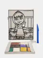 Аметистовый картина из пластилина "Маша и Медведь"