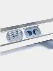 Трап для душа с фланцем свободного вращения с сухим затвором ZEISSLER