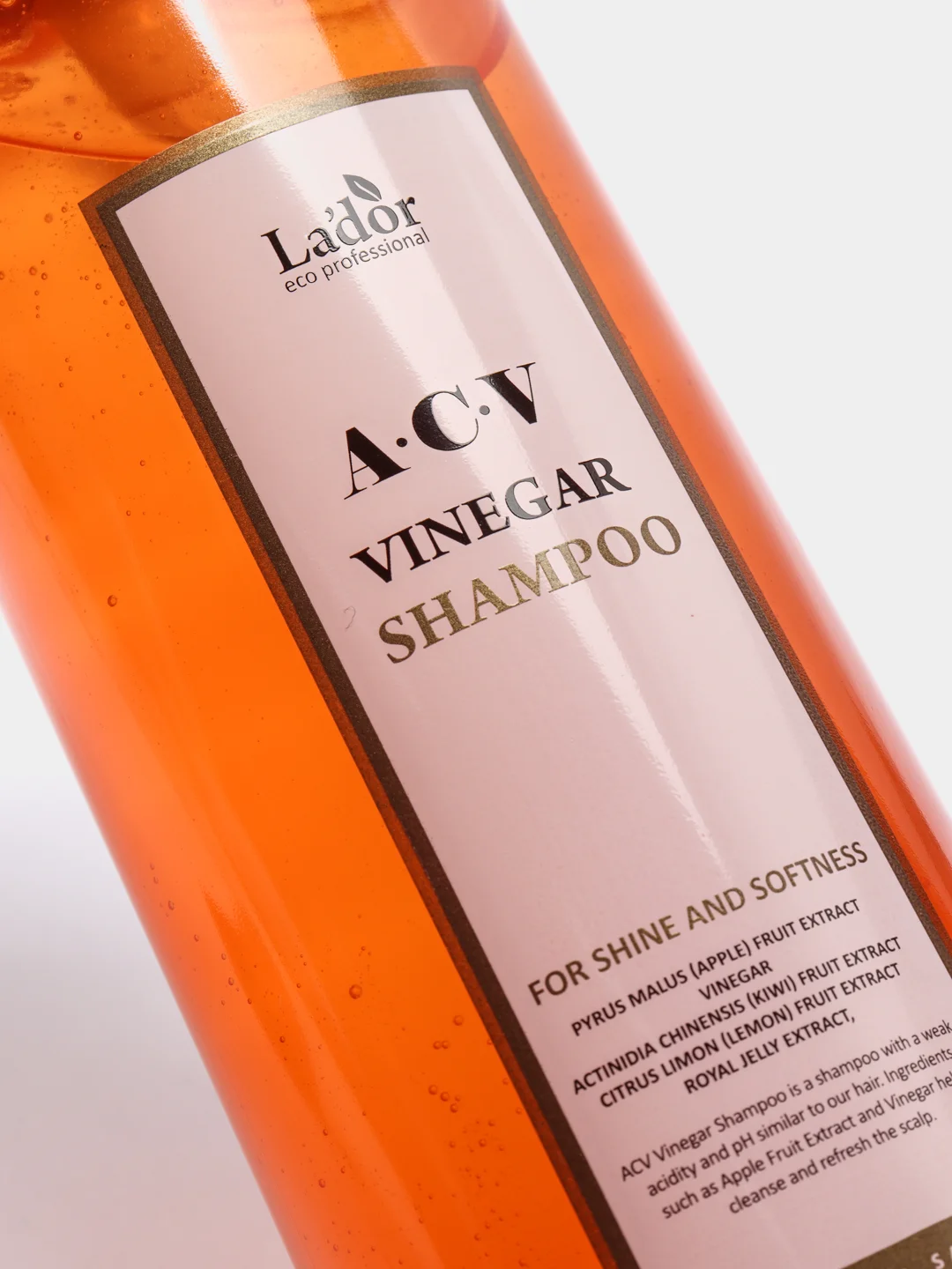 Шампунь для сияния волос с яблочным уксусом LaDor Acv Vinegar Shampoo