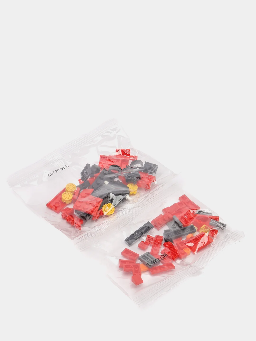 Красный конструктор машинки SEMBO BLOCK, 71-82 деталей