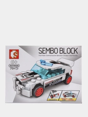 Конструктор машинки SEMBO BLOCK, 71-82 деталей