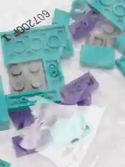 Зеленый конструктор машинки SEMBO BLOCK, 71-82 деталей