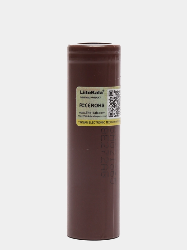 Аккумулятор литий-ионный 18650 Liitokala HG2 3000mah 20A (факт. 3000 mah)