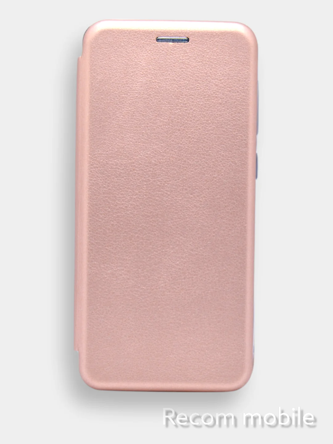 Розовый чехол книжка Xiaomi Redmi Note 8