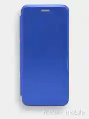 Синий чехол книжка Xiaomi Redmi Note 8