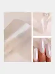 Прозрачный фольга для дизайна ногтей