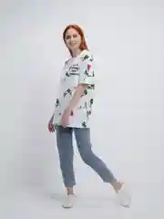 Белый футболка MAKE MONEY NOT FRIENDS 21 Белый